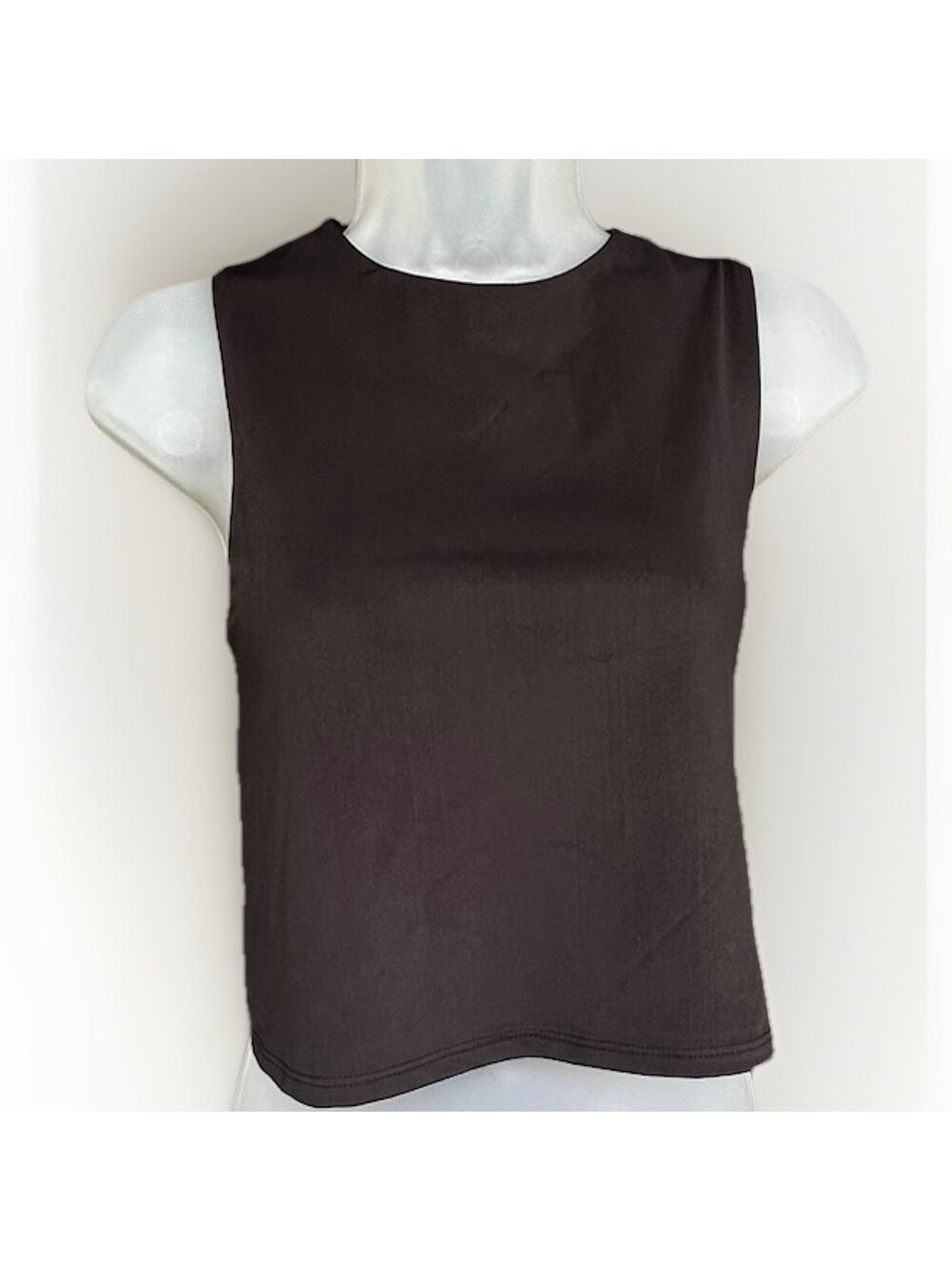NEW Sadie & Sage Muscle Tank Top Women's Size Small Cropped Soft Stretch Clean